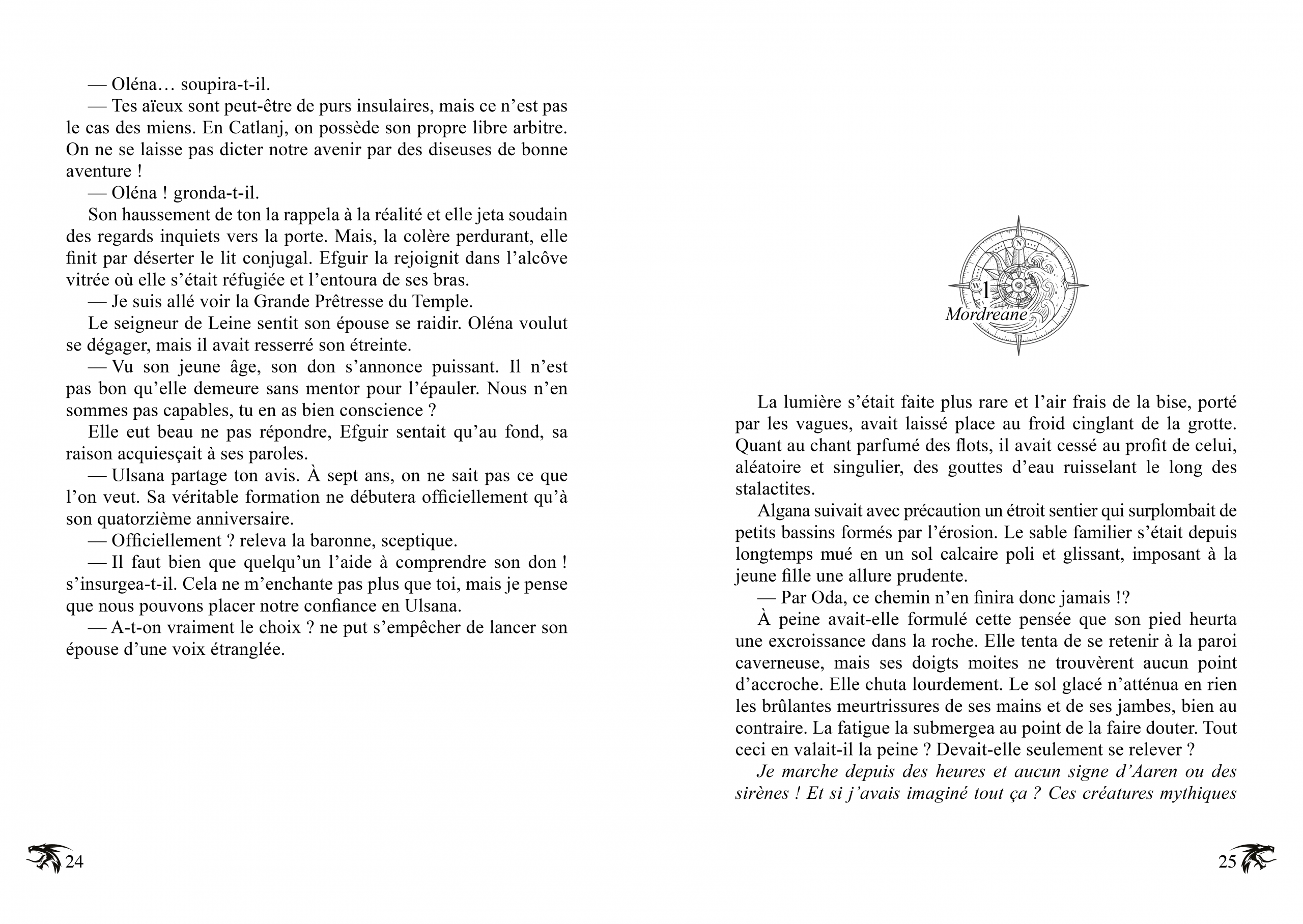 Extrait du roman Le Royaume d'Alguirnaram Tome 2 - Raven Éditions - Crystal GRIBONVAL