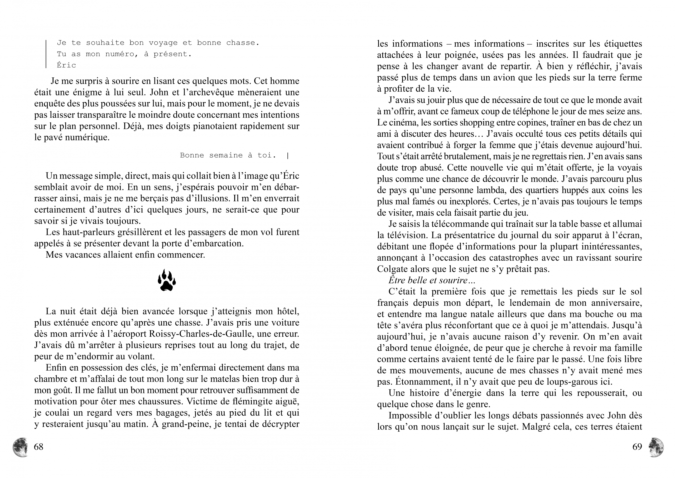 Extrait 2 du roman Tueuse d'Alpha Tome 1 - Raven Éditions - Nessa O'CONNOR