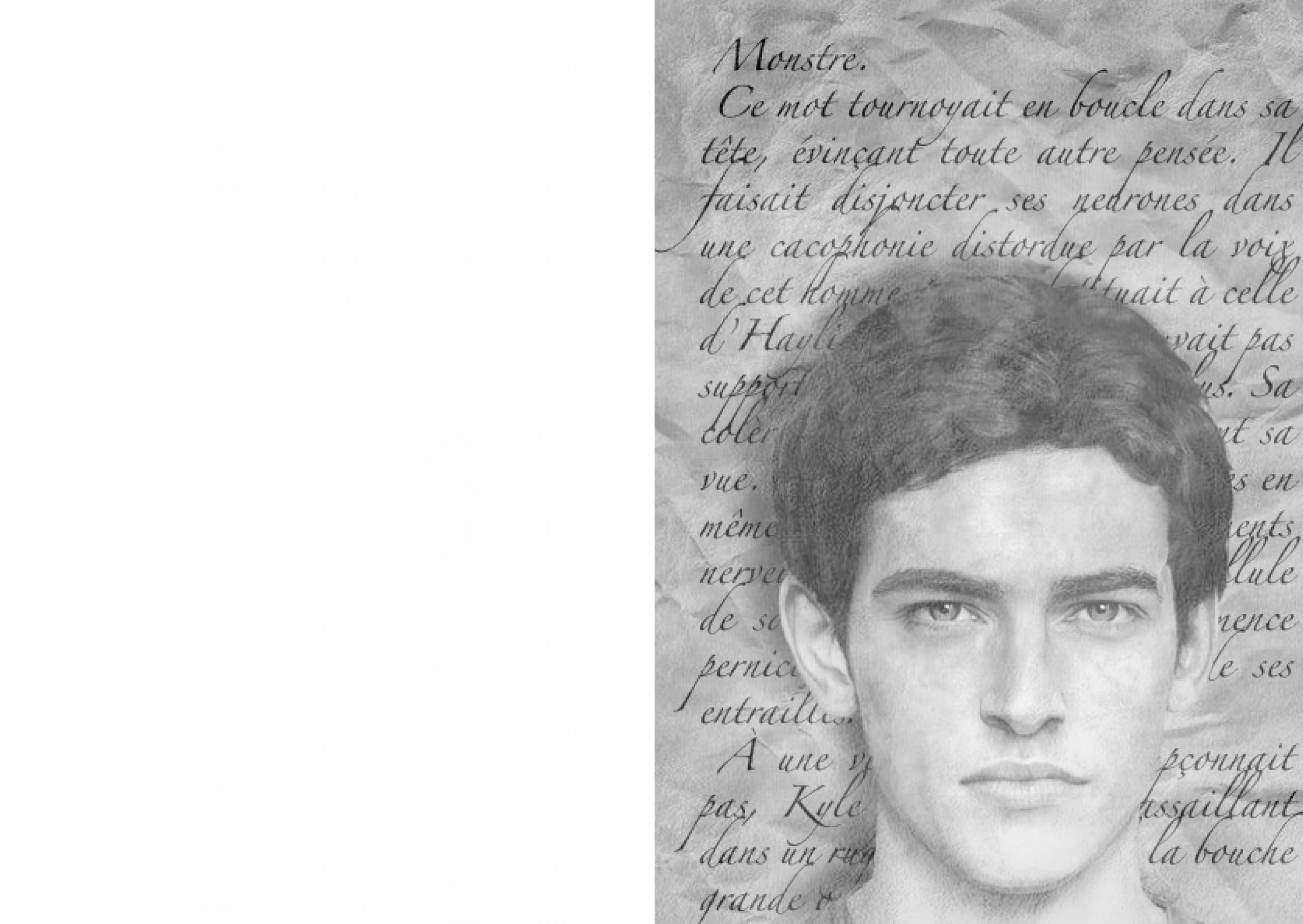 Portrait du personnage Kyle du roman Chimera Tome 1 - Raven Éditions - Framboise PERIOCHE